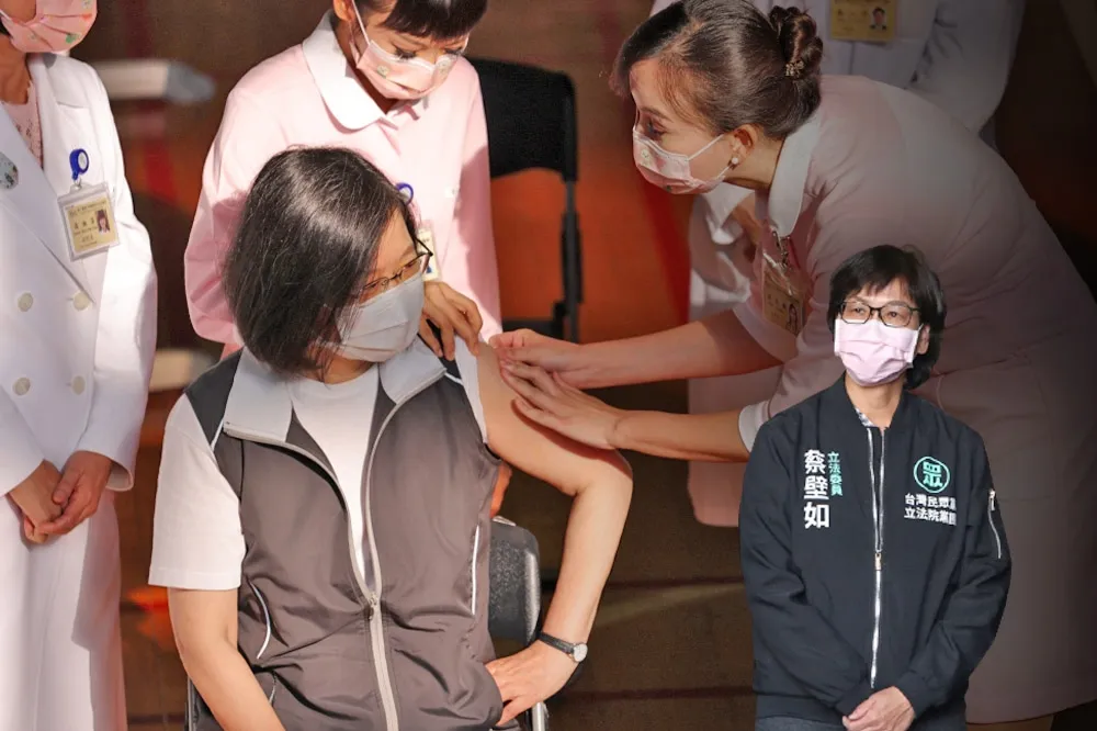 第二類官員僅330人獻手臂給高端　蔡壁如酸政府說一套做一套，母湯喔