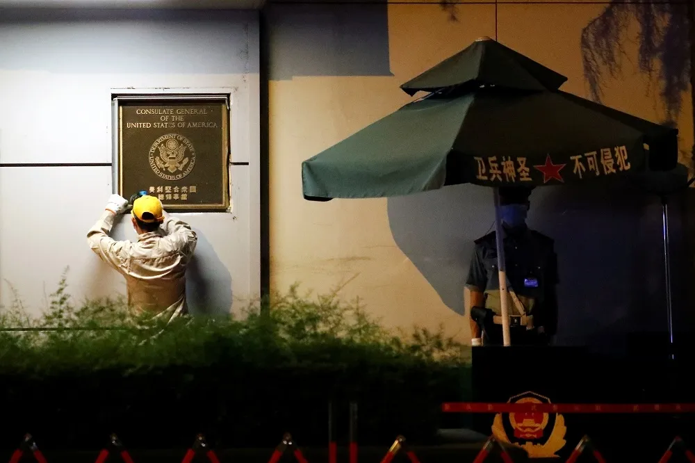 中國勒令「成都美國商會」停止運作　對美出招原因不明　