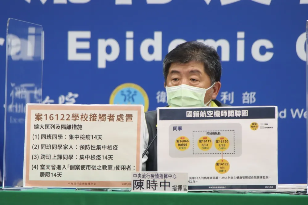 染疫3機師都待過「芝加哥外站」　陳時中要求長榮加強檢視