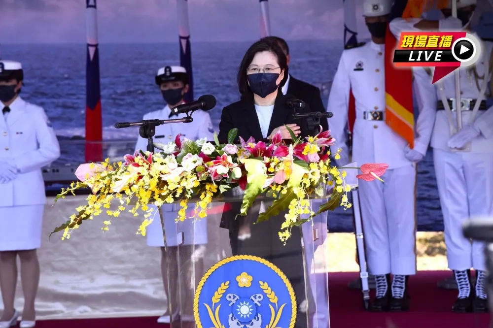 【直播】塔江艦成軍、快速布雷艇交艇　總統赴蘇澳主持典禮