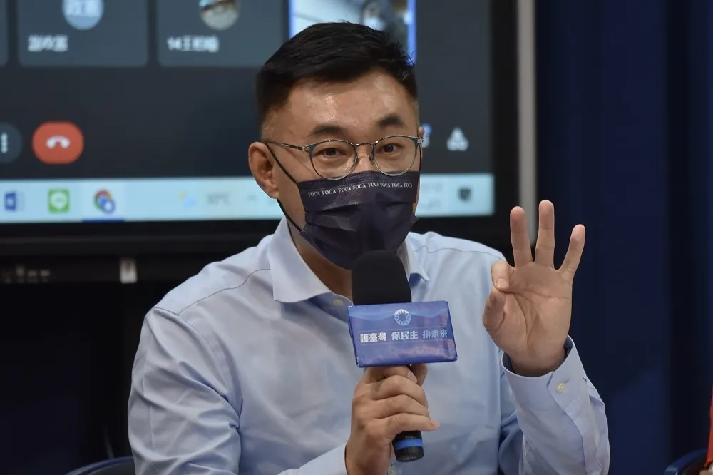 江啟臣批新竹縣市合併「因人設事」　民進黨反譏：小鼻子小眼睛