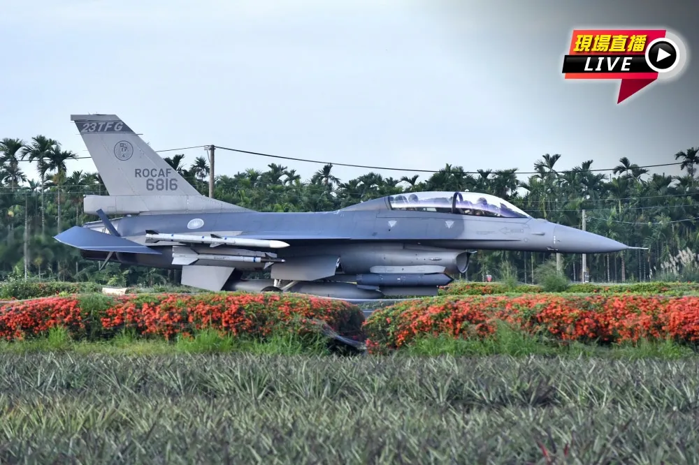 【直播】漢光37重頭戲　F-16V等戰機06:00佳冬戰備道起降操演