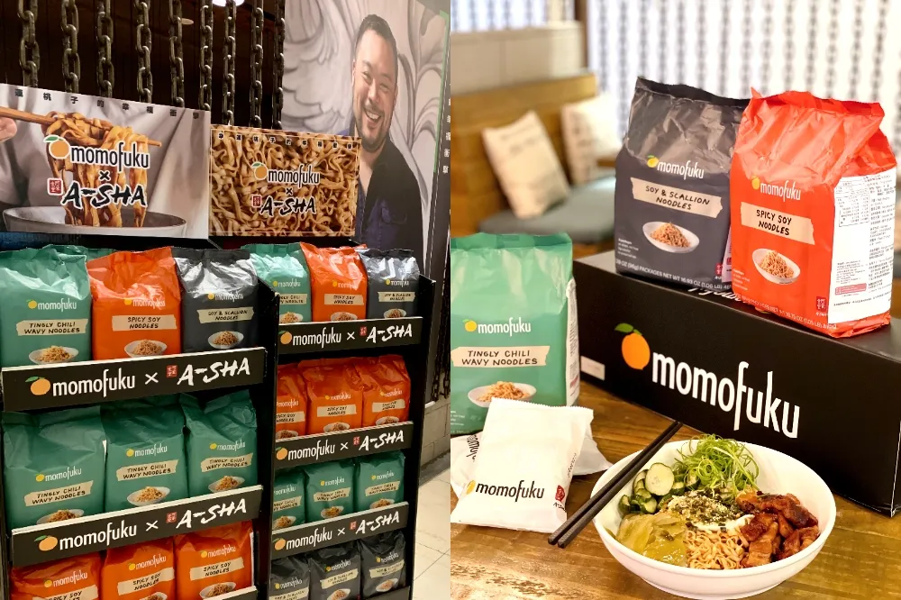 半小時狂賣 60 萬包！阿舍乾麵聯名美國百大餐廳Momofuku　期間限定套餐開賣、快煮麵再享買一送一