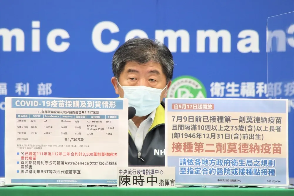 莫德納混打高端實驗惹疑　陳時中：不是指揮中心要求的