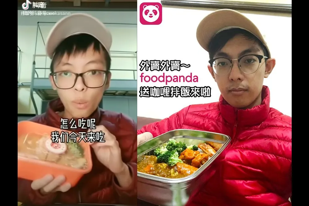 外賣外賣～foodpanda 邀請知名實況主爆哥合作　中秋節大吃咖哩拌飯！