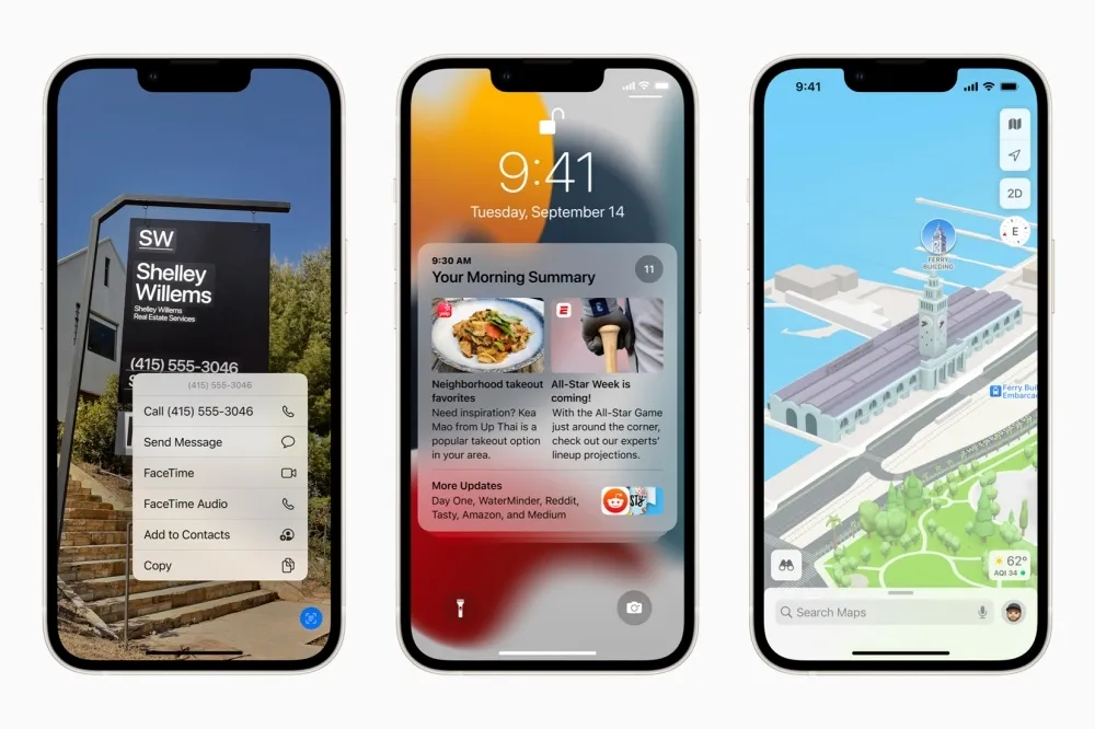 蘋果 iOS 15 開放更新！安卓好友也能一起 FaceTime、「同播共享」遠距看電影、「原況文字」搜尋更便利等新功能總整理