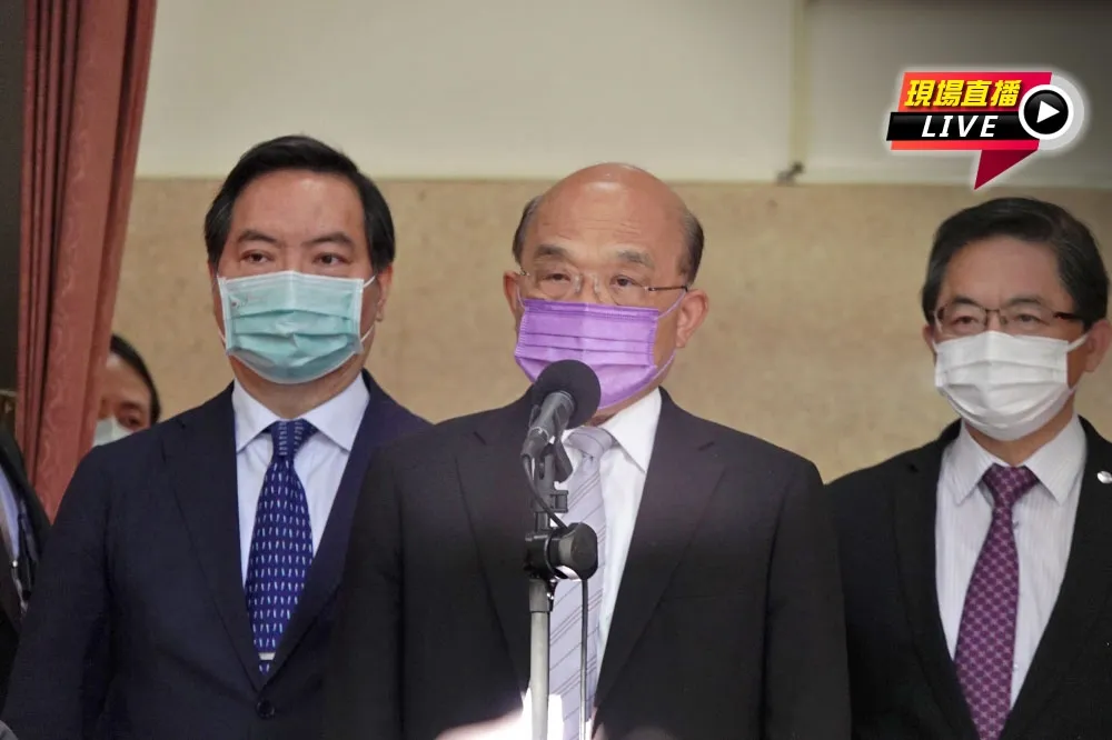 【直播】道歉重寫3+11報告？　蘇貞昌再赴立院迎戰藍黨團