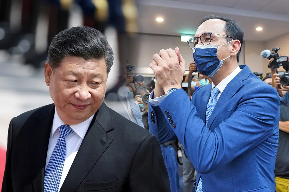 習近平發賀電祝朱立倫　喊攜手「為國家謀統一」反台獨