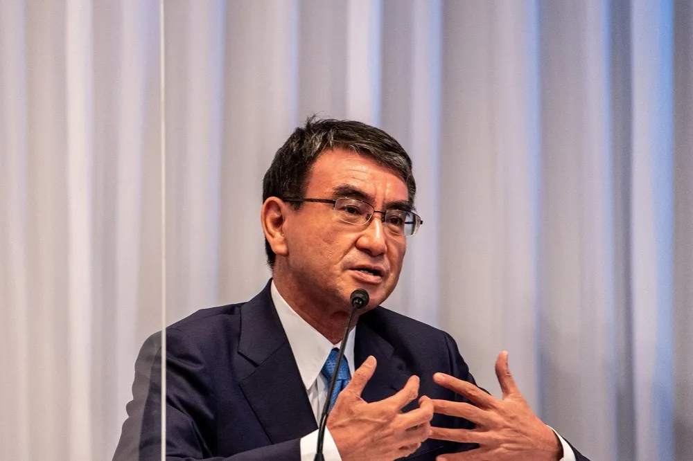 日本自民黨總裁選前民調　河野太郎以47.4%領先