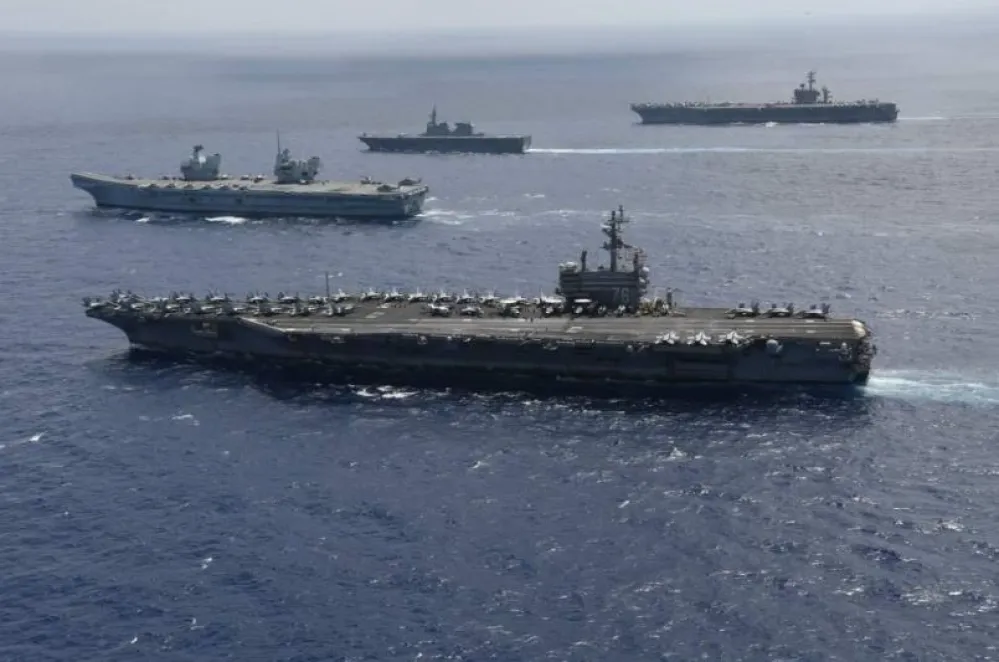 逾百架解放軍機擾台踩紅線　日美證實海上六國軍演