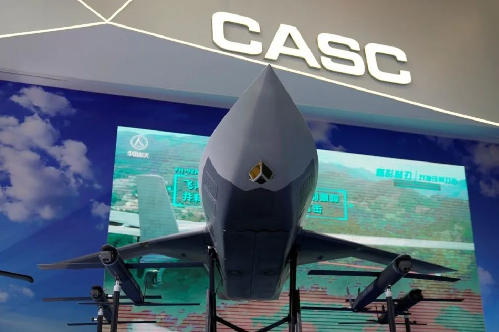 珠海航展的解放軍新型無人機