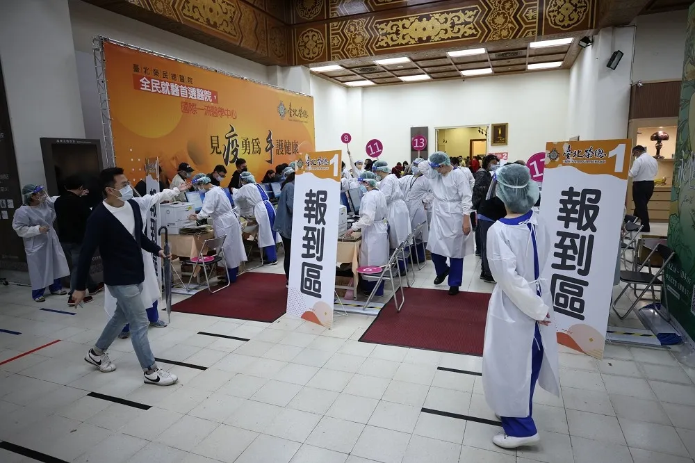 北榮「國家級」疫苗施打12條動線全開　半小時破500人