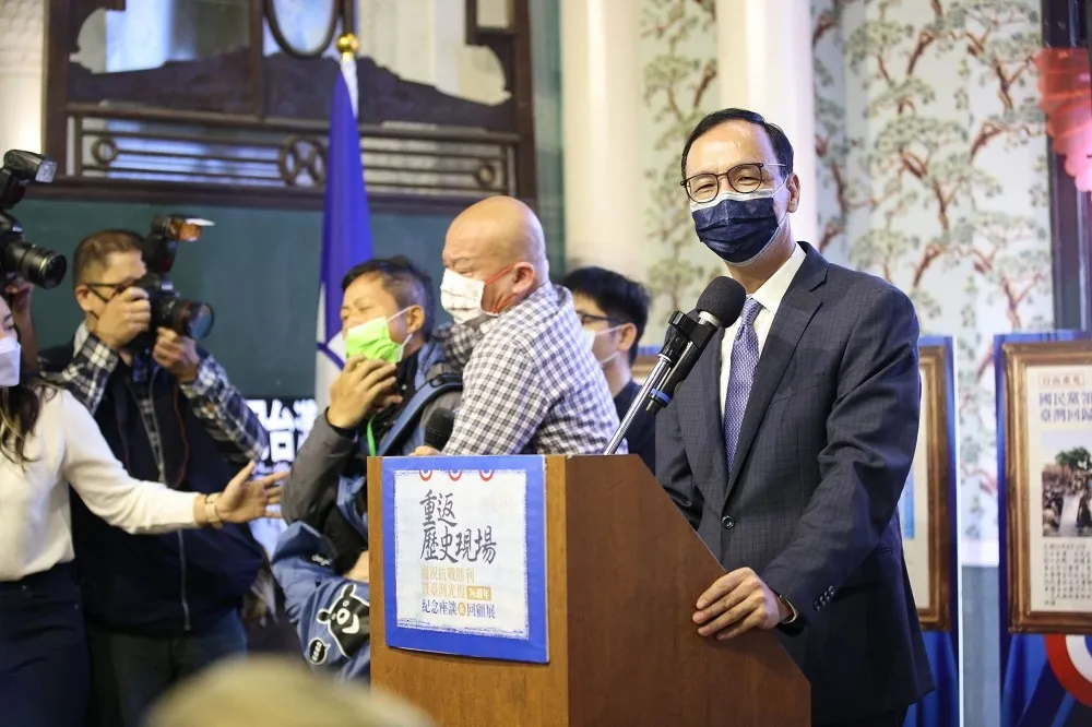 【刪Q過關】林昶佐喊「適可而止」　朱立倫：一開口抗中保台必會被罷免掉