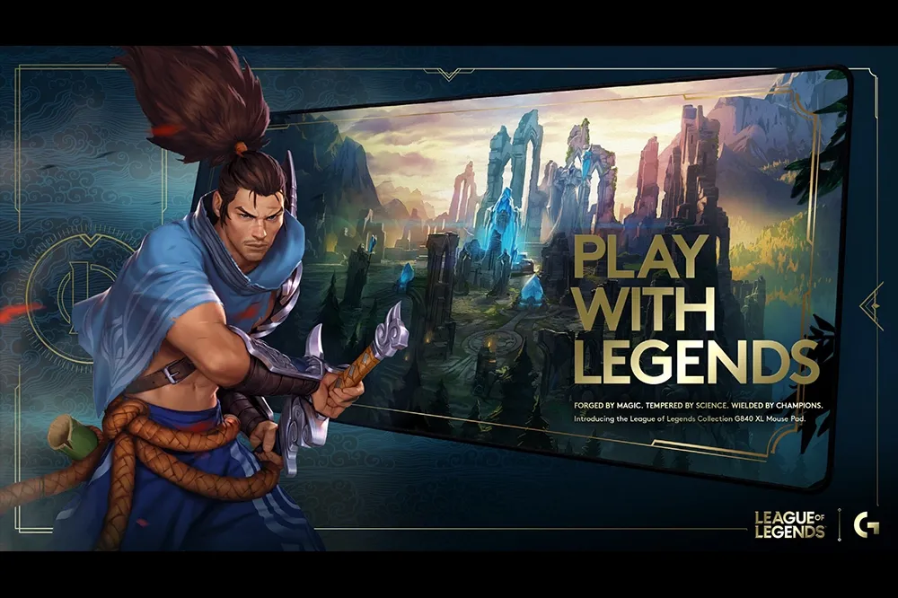 全球熱血震撼！Logitech G 攜手《英雄聯盟》史上首次合作完整IP聯名商品 電競等級設計，完美驚艷度破表，11月4日台灣限量開賣，珍藏經典傳說