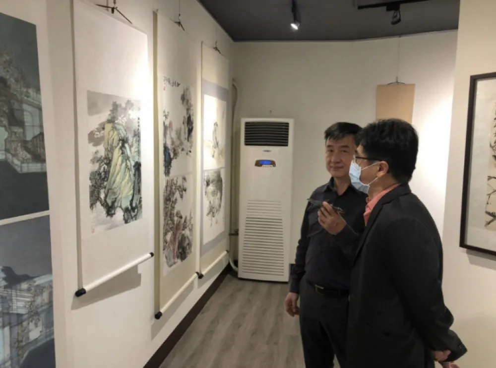 海峽青年雅士書畫藝術交流 ，新北聯展 圓滿落幕