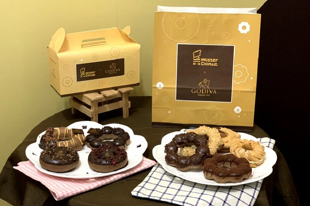 全台門市與 7-11 店中店同步回歸！Mister Donut 首度與 GODIVA 攜手打造最奢華巧克力季限量販售