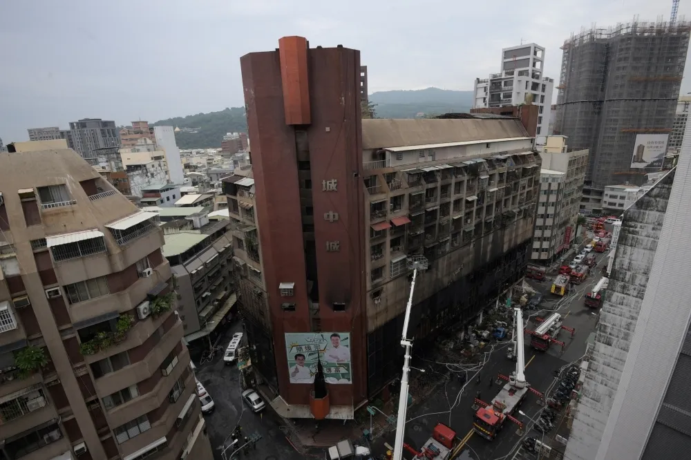 【惡火噬46命】城中城大火後淪廢墟　陳其邁：最快下周決定拆除與否