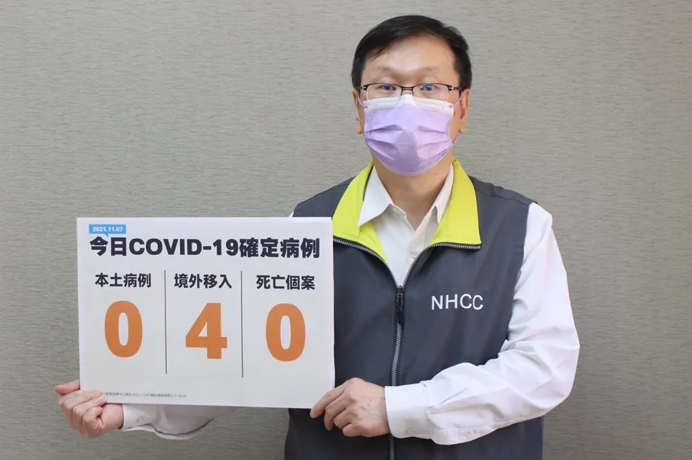【快訊】今本土、死亡+0！　境外+4「其中3人為突破性感染」