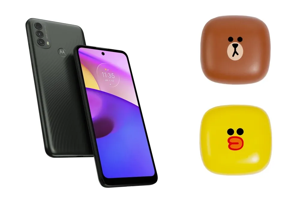4 千元有找！Motorola 推出實用手機 moto e40　下單再送 LINE FRIENDS TWS 無線藍牙耳機