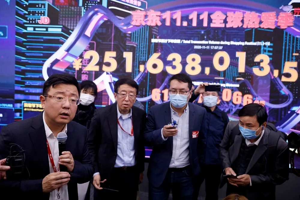 【雙十一業績驚人】45分鐘內382個品牌銷售破億　京東家電5分鐘破5億人民幣