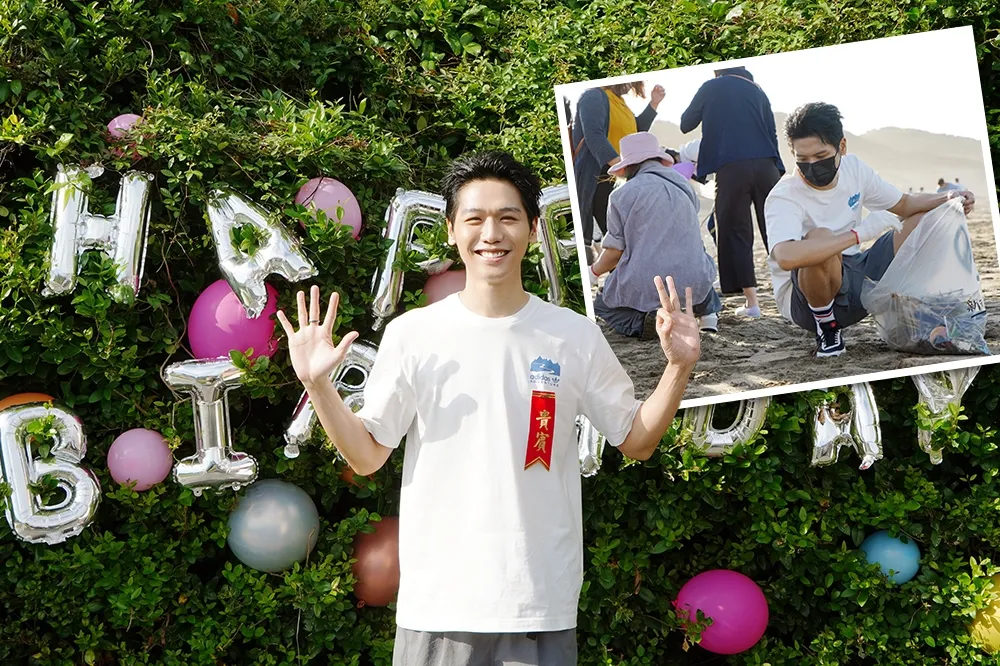 蔡旻佑慶35歲帶粉絲淨灘做公益　拒下海秀肌肉：怕大家不專心
