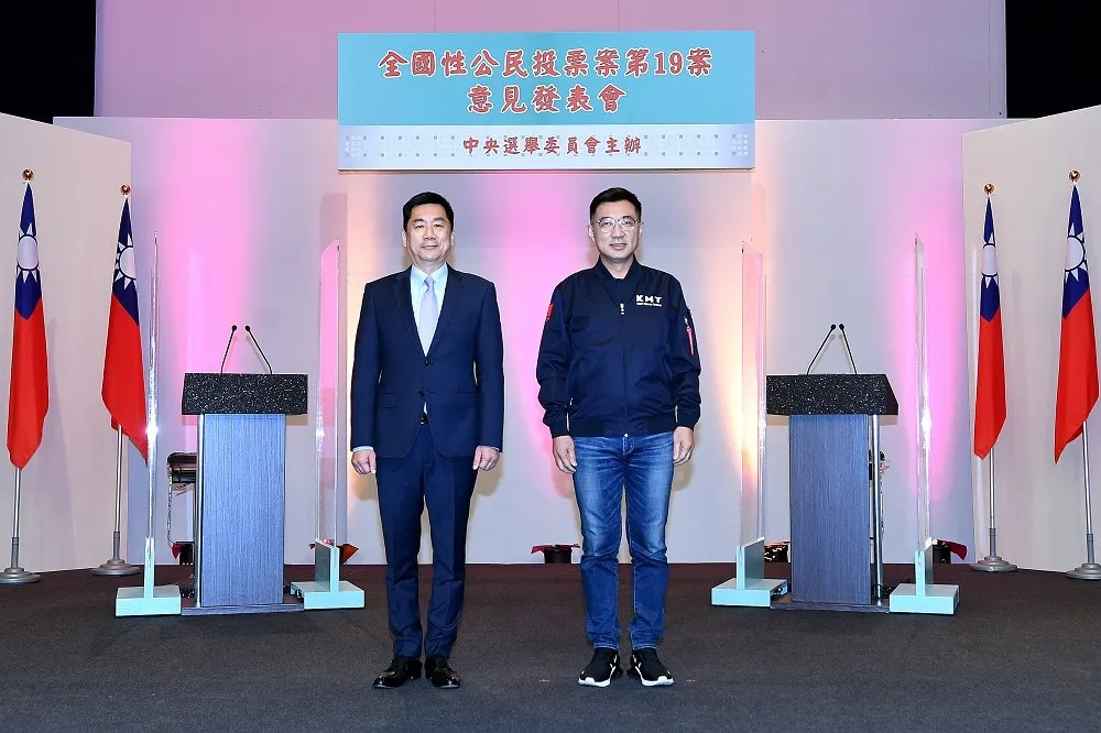 【公投綁大選】江啟臣點名民進黨天王們都曾支持　「選輸了竟想改就改」