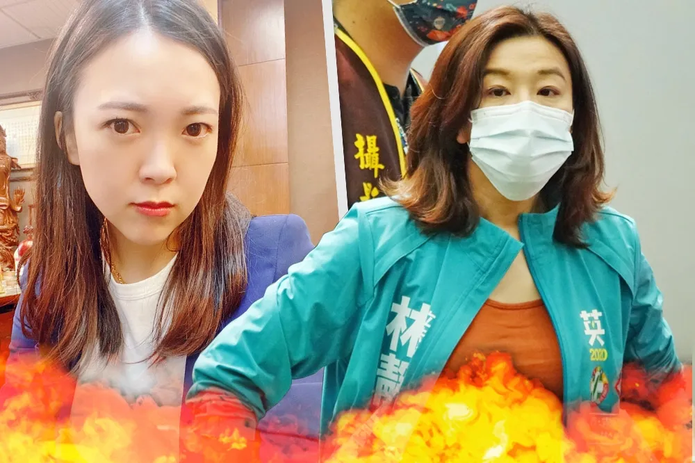 顏寬恒美女發言人白喬茵喊「怕遭國家機器鎖定」　林靜儀譏：韓國瑜也講過