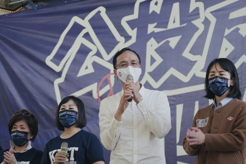 反萊豬CPTPP免談了？朱立倫斥蔡政府混淆視聽　揪「螞蟻雄兵」拼公投過關