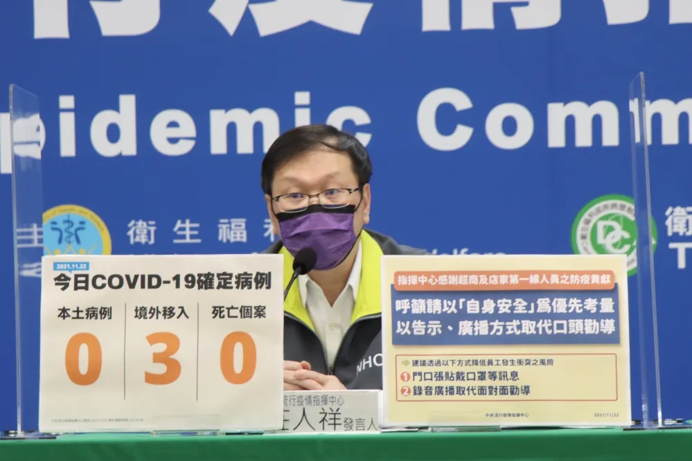 【無本土病歿】今增3境外「來自印尼、德國、大馬」　2例遭突破性感染