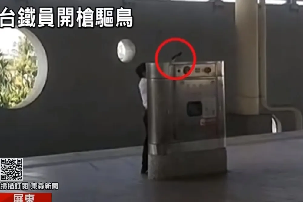 「BB槍射鳥防拉屎」　潮州站副站長出怪招嚇瘋乘客