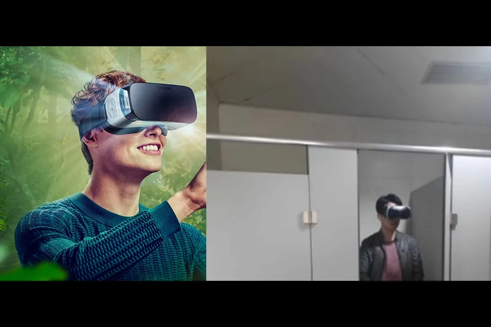 不可以色色！中國男大生戴 VR 看片片　想精準彈幕時卻忘記關門...