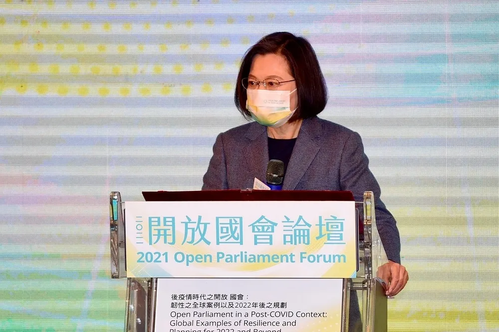 全亞洲首次！開放國會論壇今登場　蔡英文盼持續強化民主韌性