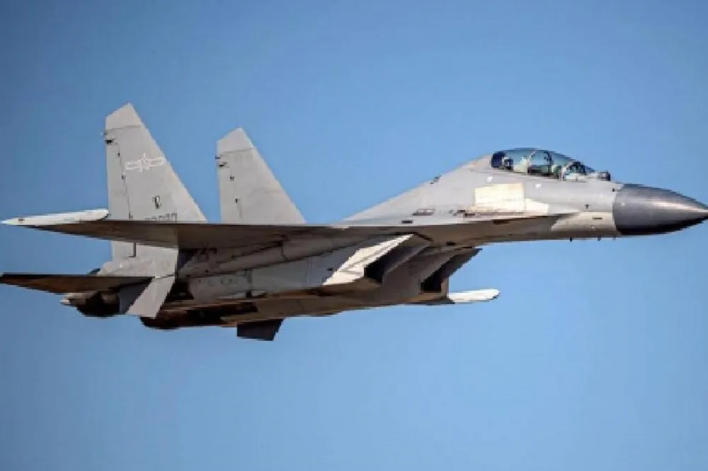 中國派5架次軍機侵入我ADIZ　空軍以飛彈追監應對