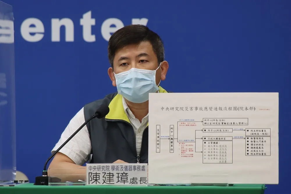 【女助理染疫】確診Delta！中研院曝P3實驗室主管未上報　第一階段就「斷鏈」