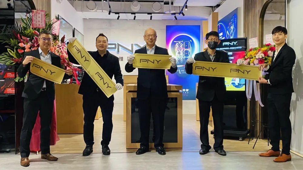 看好台灣DIY組裝電競市場  美商PNY設立首間品牌店 