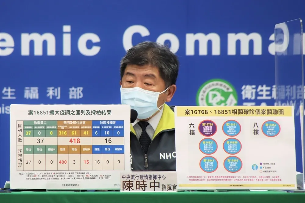 【桃園7人染同株】6F病毒怎竄入8F　陳時中曝「播毒途徑多」允查排氣系統