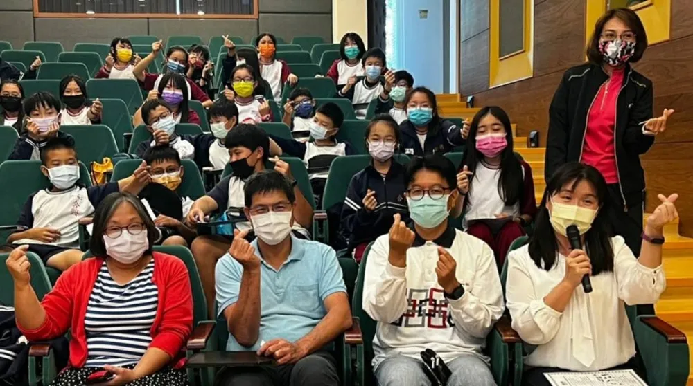 台灣慈善會合作大葉大學  『水水大葉』課程推廣 學習節約用水
