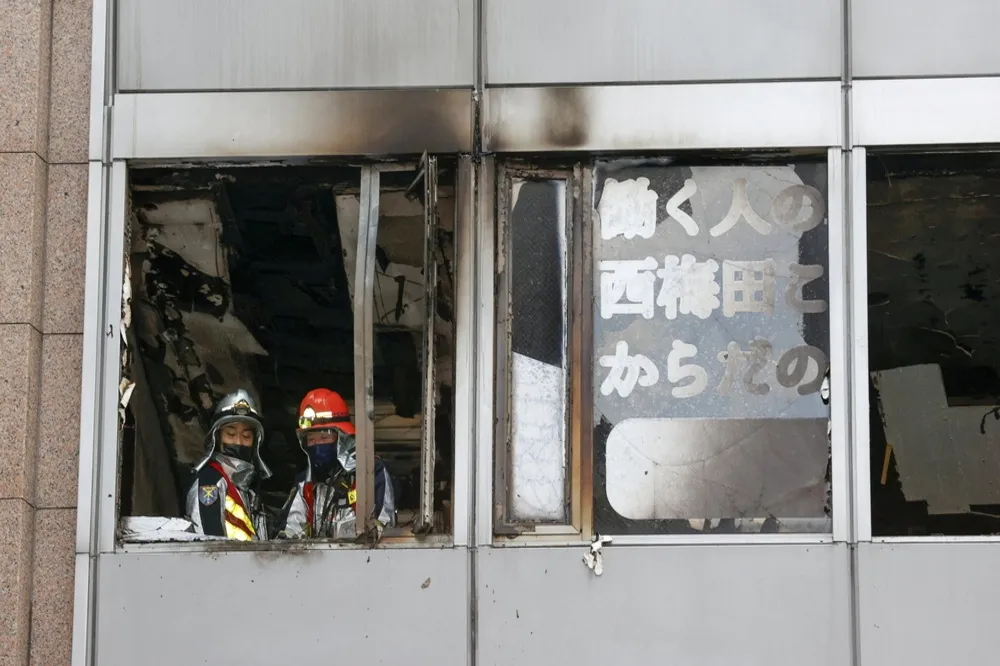 大阪診所遭蓄意縱火釀24死　主嫌谷本盛雄曾因刺傷兒子被捕