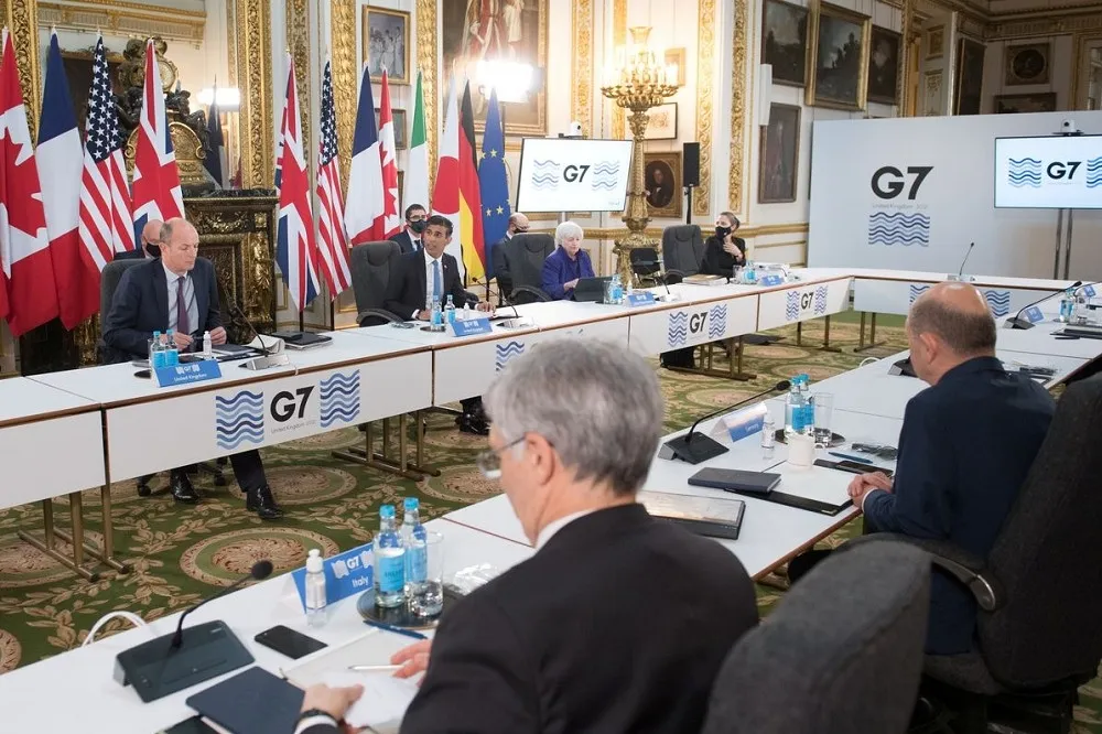 2021年第二次G7外長會議關注東協與基礎建設