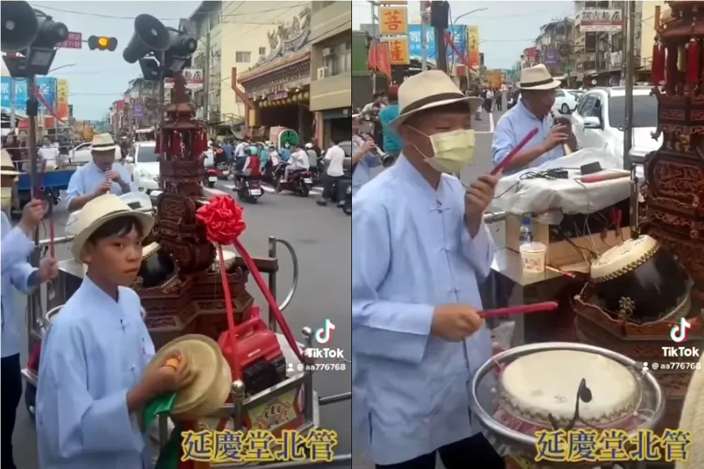 【超台聖誕片】我聽了什麼？嘉義廟會北管神吹奏「金勾杯」　紅到微博去
