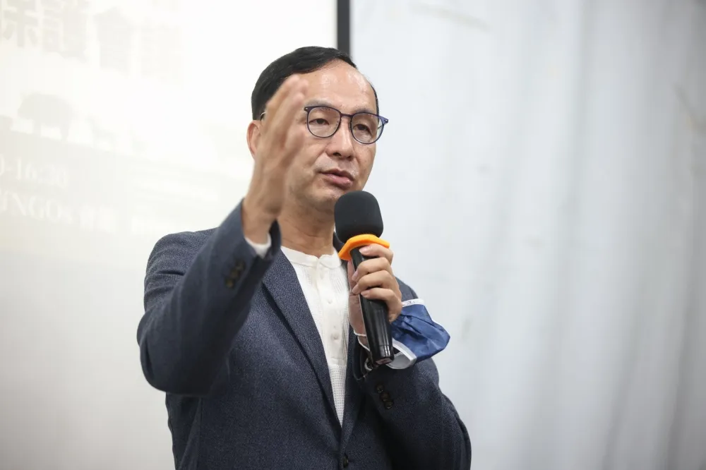 朱立倫轟「沒人在乎林智堅選不選」　藍翻國土規劃「舊帳」譏蔡英文自打臉
