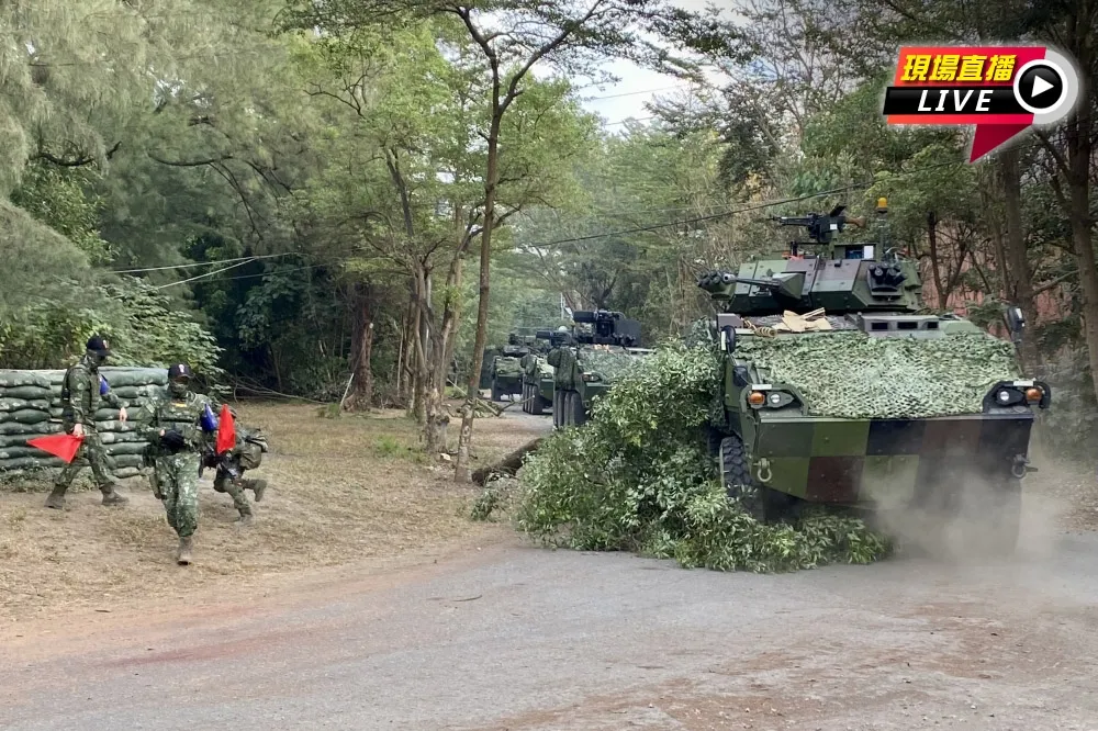 【直播】國軍春節加強戰備第2站　陸軍步訓部專精訓練
