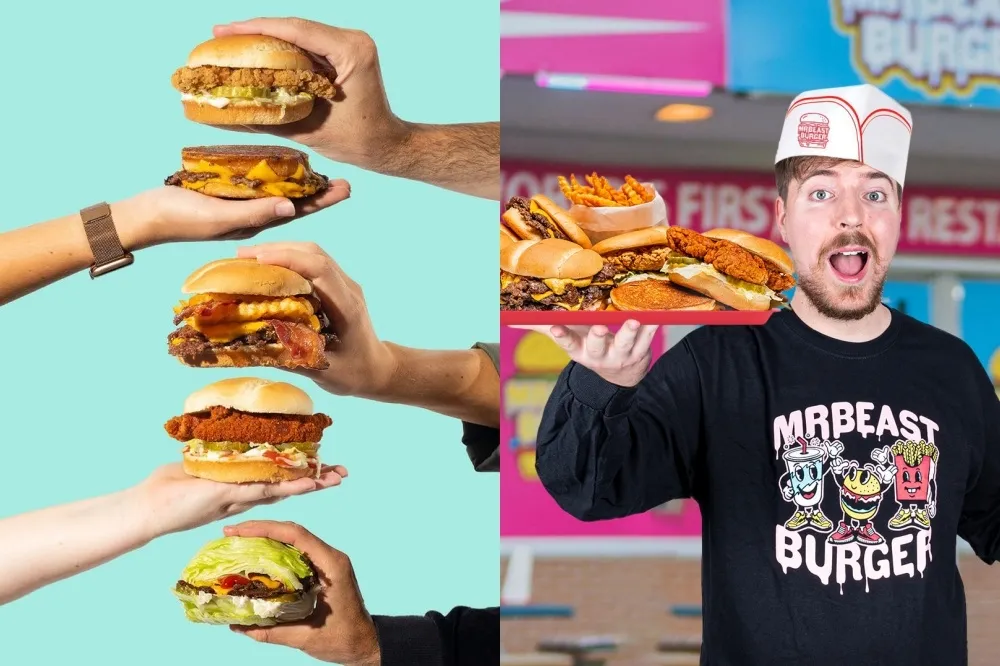 【有片】美國千人排隊漢堡登台！MrBeast Burger 5 款外送熱賣漢堡必點