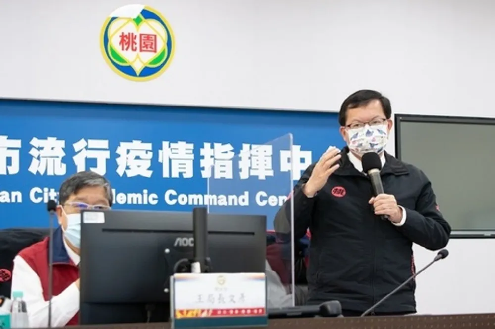 迎戰疫情高風險期　桃園拚覆蓋率：10日前進賣場、社區設站隨到隨打
