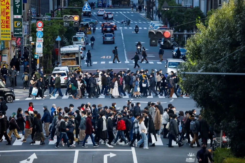 【新冠肺炎】日本單日確診首破2.7萬　東京、大阪新增逾5千起