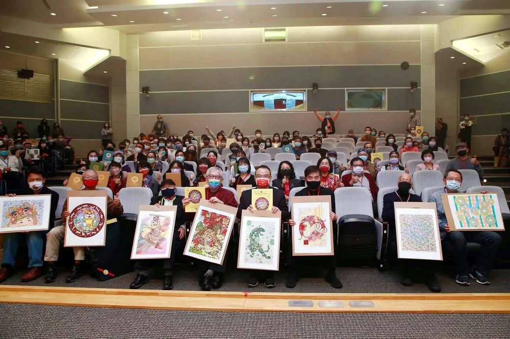 國美館虎年年畫特展及「迎福氣揮毫」揭開春節系列活動序幕