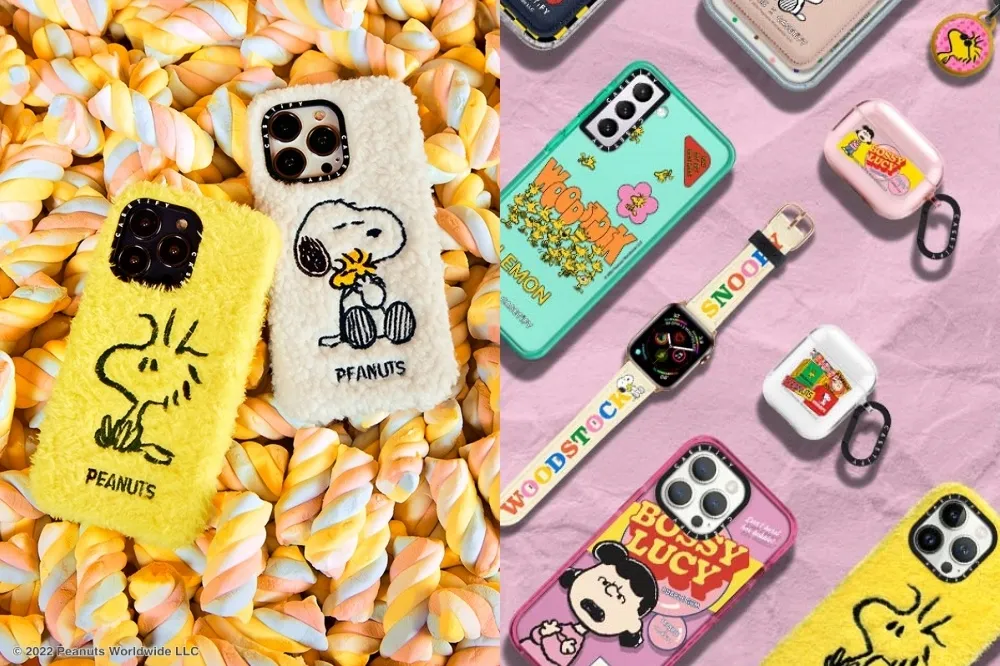 史努比迷該換手機殼了！CASETiFY 1/28 開賣史努比聯名手機殼等電子配件　