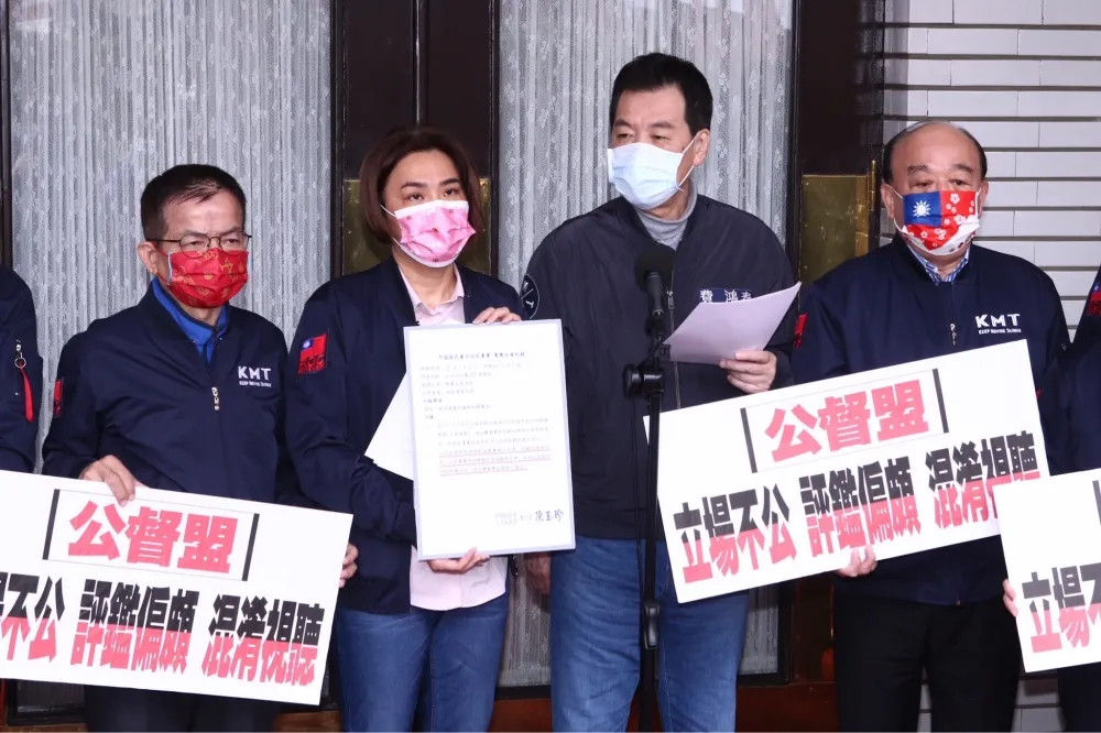 【內幕】藍委不演了！大小黨鞭費鴻泰、陳玉珍　帶頭開槍封殺公督盟