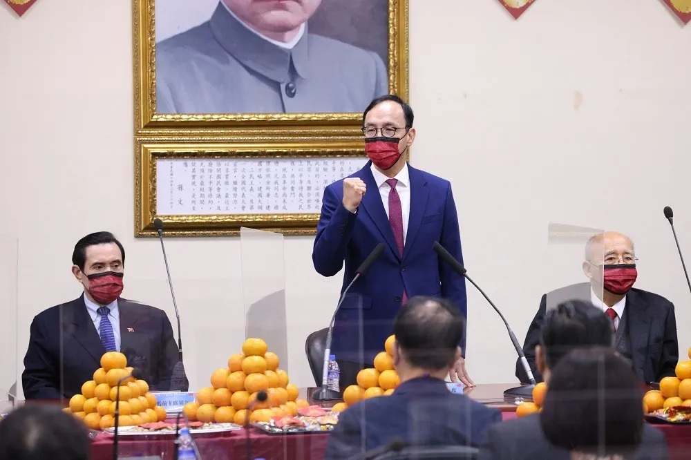洪秀柱會汪洋「反獨促統」挨批　朱立倫：堅持民主自由、反一國兩制