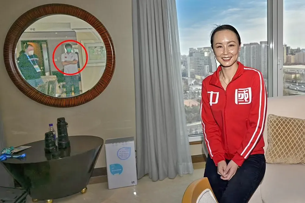 【被逼的？】彭帥受訪照鏡中驚見國保人員　WTA：堅持呼籲中國調查性侵指控
